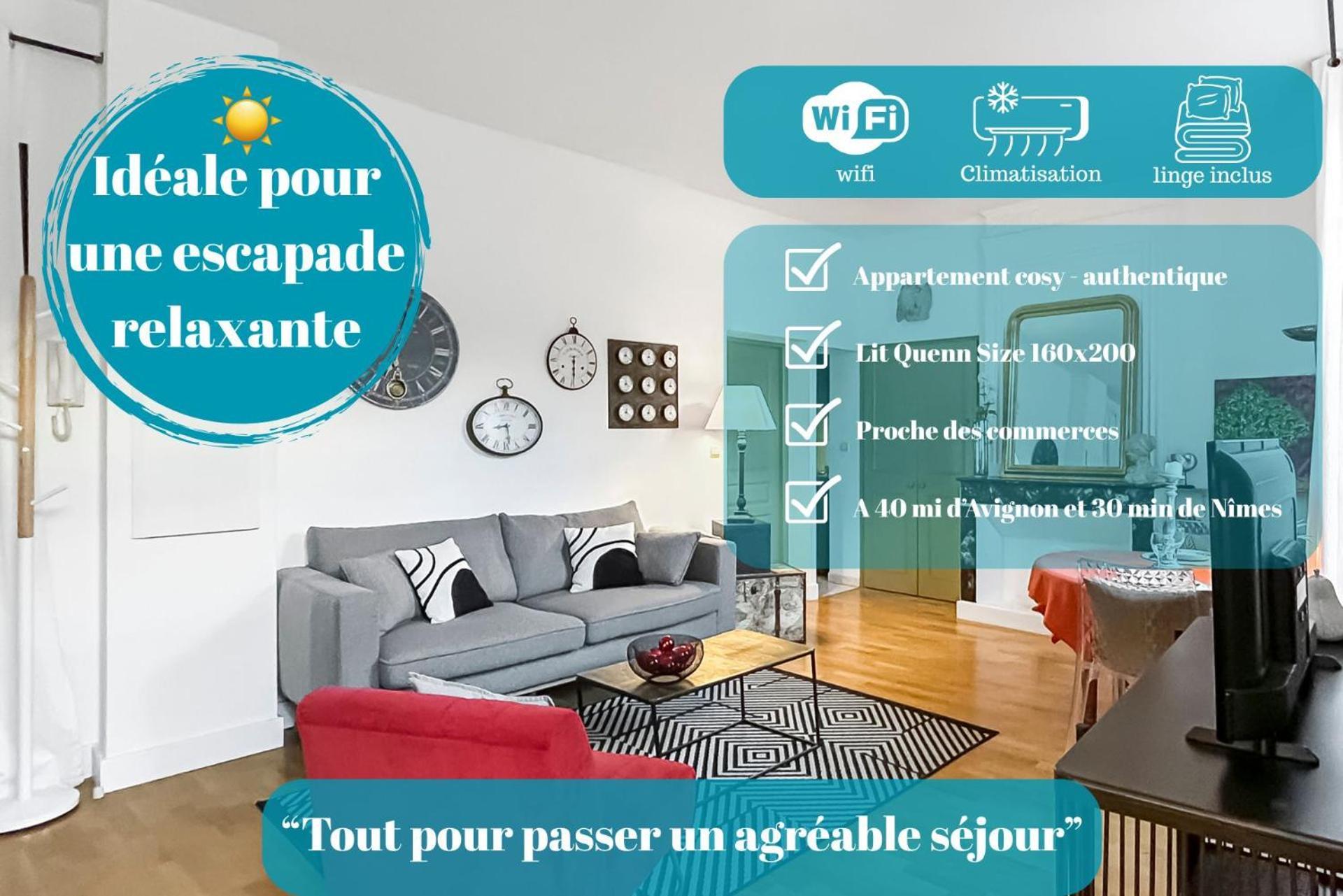 Nid Douillet Au Coeur D'Uzes Apartamento Exterior foto